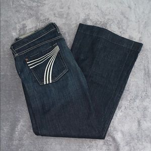 7 For all Mankind Dojo Flare Jeans
